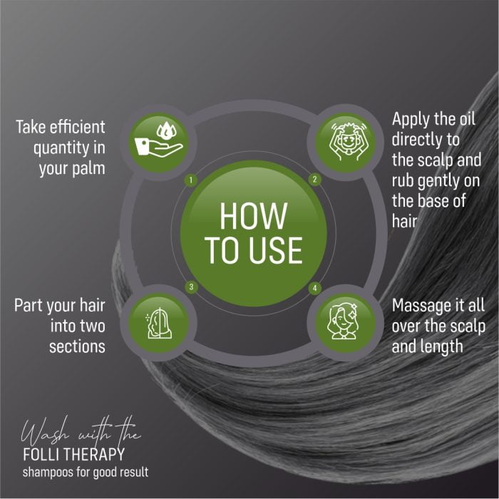 How to use arnica brahmi hair oil
