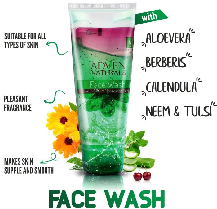 adven Naturals Neem Tulsi Face wash