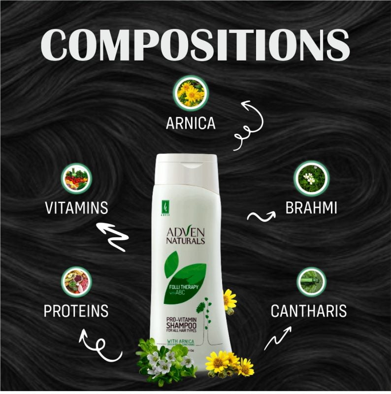 composition of Pro-Vitamin shampoo