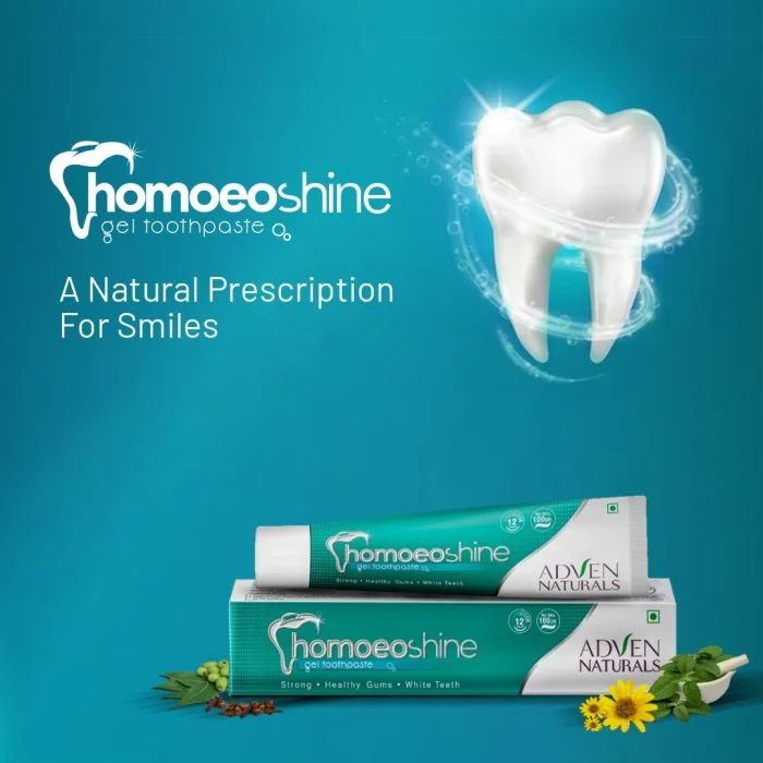 Adven Naturals Homoeoshine toothpaste